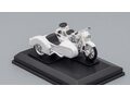 BMW R25/3 motorcycle with sidecar, white