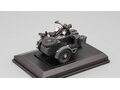 Zundapp KS750 motorcycle with sidecar, dark grey