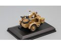 Zundapp KS750 motorcycle with sidecar, sand