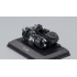 1:43 Масштабная модель BMW R75 motorcycle with sidecar, matte dark grey