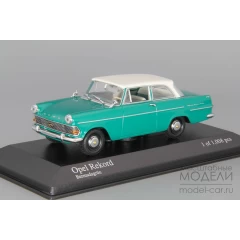 1:43 Масштабная модель OPEL Rekord (1960), green / white