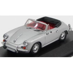 1:43 Масштабная модель Porsche 356 C Cabrio 1963-65 Silver