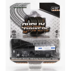 1:64 Масштабная модель CHEVROLET Silverado 3500 машина шиномонтажа "Michelin" 2018