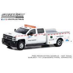 1:64 Масштабная модель CHEVROLET Silverado 3500 Dually "Florida Department of Transportation" (FDOT) Road Ranger 2018