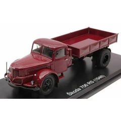 1:43 Масштабная модель самосвал SKODA 706 RS 1946 Maroon/Black