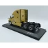 1:43 Масштабная модель FREIGHTLINER Cascadia Tractor Truck 3-assi (2018), gold metallic