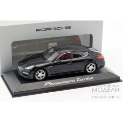 1:43 Масштабная модель Porsche Panamera Turbo (Facelift 2013) (black)