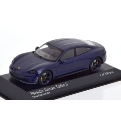 1:43 Масштабная модель Porsche Taycan Turbo S - 2020 (blue)