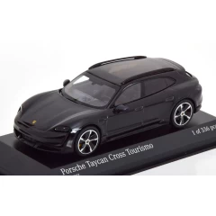 1:43 Масштабная модель Porsche Taycan Turbo S Cross Tourismo - 2021 (black)