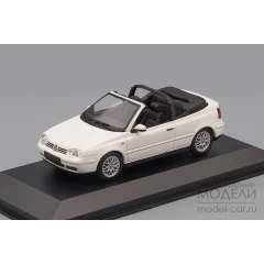 1:43 Масштабная модель VOLKSWAGEN GOLF 4 CABRIOLET - 1998 - WHITE