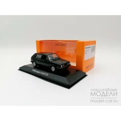 1:43 Масштабная модель Volkswagen Golf GTI 4-door - 1986 (black)