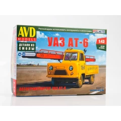 1:43 Сборная модель Автотранспортер УАЗ АТ-6