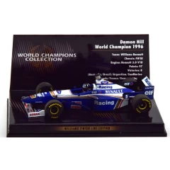 1:43 Масштабная модель Williams RENAULT FW18 - DAMON HILL - WORLD CHAMPION 1996