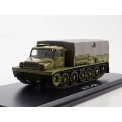 1:43 Масштабная модель Артиллерийский гусеничный тягач АТС-59