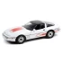 1:18 Масштабная модель CHEVROLET Corvette C4 Challenge Race Car 1988 White with Orange Stripes