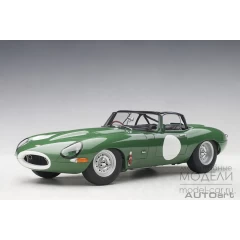 1:18 Масштабная модель Jaguar Lightweight E-Type 2015 (green)