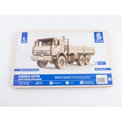 1:43 Сборная модель КАМАЗ-43118 бортовой (ранний)