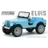 1:18 Масштабная модель JEEP CJ-5 4х4 Elvis Presley 1954 Sierra Blue
