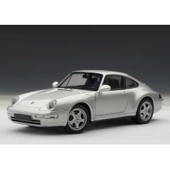 1:18 Масштабная модель Porsche 993 Carrera 1995 (silver metallic)