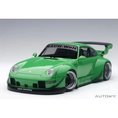 1:18 Масштабная модель Porsche 993 RWB (green)
