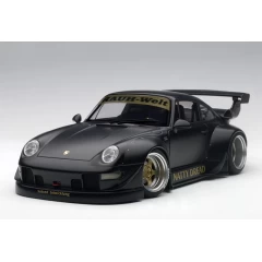 1:18 Масштабная модель Porsche 993 RWB (matt black)