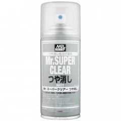 Краска художественная т.м.MR.HOBBY  Mr.SUPER CLEAR MATT 170мл