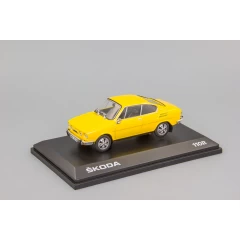 1:43 Масштабная модель Skoda 110R Coupe 1978 Solar Yellow