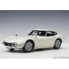 1:18 Масштабная модель Toyota 2000 GT Coupe 1965 (white / wire spoke wheels)