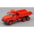 1:43 Масштабная модель КРАЗ 251 самосвал (1979-1981), красный