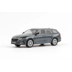 1:43 Масштабная модель Skoda Octavia IV Combi (2020) 1:43 - Quartz Grey Metallic
