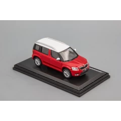 1:43 Масштабная модель Skoda Yeti FL (2013) - Červená Corrida Uni