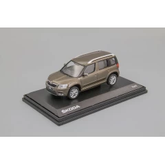 1:43 Масштабная модель Skoda Yeti FL (2013) 1:43 - Mato Brown Metallic