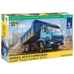 1:43 Сборная модель КАМАЗ-65115 самосвал