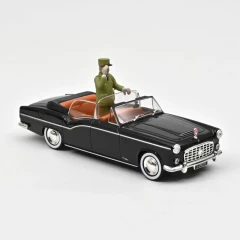 1:43 Масштабная модель Citroen 15CV с фигуркой Шарля Де Голля 1968
