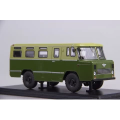 1:43 Масштабная модель Армейский автобус АС-38, двухцветный