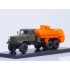 1:43 Масштабная модель АЦ-8,5 (КРАЗ-255Б), хаки-оранжевый