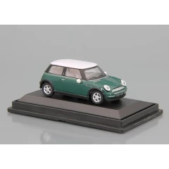 1:72 Масштабная модель New Mini Cooper (green/white) box