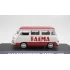 1:43 Масштабная модель FIAT 600 CORIASCO FURGONE VAN FAEMA (1956), red white