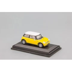 1:72 Масштабная модель New Mini Cooper (yellow/white) box