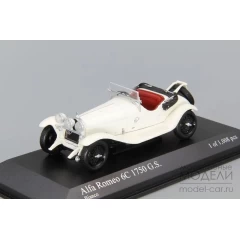 1:43 Масштабная модель ALFA ROMEO 6C 1750 G.S. 1930 WHITE