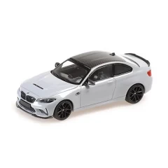 1:43 Масштабная модель BMW M2 CS - 2020 (silver with black wheels)