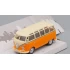 1:43 Масштабная модель VOLKSWAGEN Samba Bus, бело-оранжевый