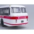 1:43 Масштабная модель Автобус ЛАЗ-695Р Спорткомитет СССР, бело-красный