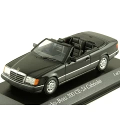 1:43 Масштабная модель Mercedes-Benz 300 CE-24 Cabriolet (W124) 1990 Black