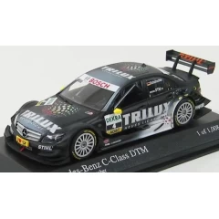 1:43 Масштабная модель Mercedes-Benz C-Class 2009 "Trilux" Team HWA Ralf Schumacher DTM 2009