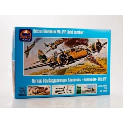 1:72 Сборная модель Легкий бомбардировщик Бристоль Бленхейм Mk I/F